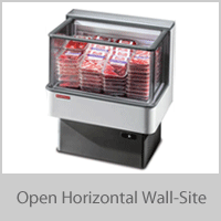 Open Horizontal Wall-Site Energy Efficient Refrigeration Units